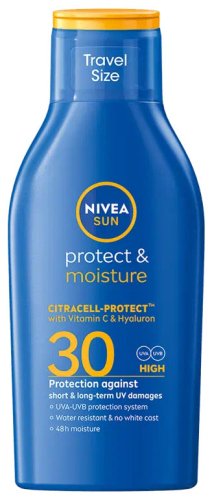 Nivea - SUN - Protect & Moisture - Wodoodporny balsam do opalania - SPF30 - 100 ml