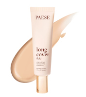 PAESE - Long Cover Fluid - Long Lasting High Coverage Foundation - 30 ml - 1.0 Light Beige - 1.0 Light Beige