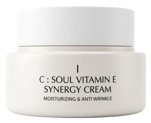 C:Soul - Vitamin E Synergy Cream - Odżywczy krem przeciwzmarszczkowy do twarzy - 50 g
