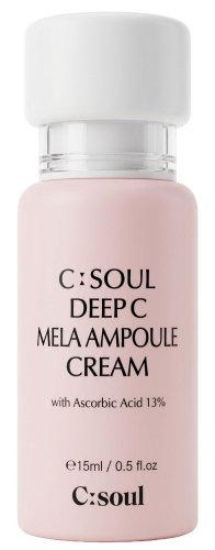 C:Soul - Deep C Mela Ampoule Cream - Krem-serum do twarzy z witaminą C - 15 ml