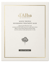 d'Alba - White Truffle Nourishing Treatment Mask - Zestaw odżywczych maseczek do twarzy w płacie - 5 szt