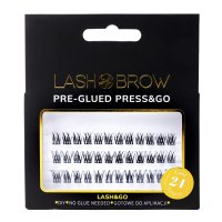 Lash Brow - Pre-Glued Press&Go - Daily Natural - 0.07 - C - MIX