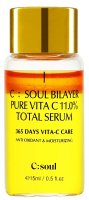 C:Soul - Bilayer Pure Vita C 11.0% Total Serum - Serum do twarzy z witaminą C - 15 ml