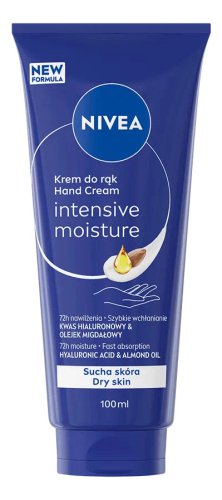 Nivea - Hand Cream - Intensive Moisture - Intensively moisturizing hand cream - Dry skin - 100 ml