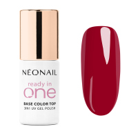NeoNail - Ready In One - Base Color Top - 3in1 UV Gel Polish - Lakier hybrydowy - 7,2 ml - 12882-7 - One Berry Red 12 - 12882-7 - One Berry Red 12