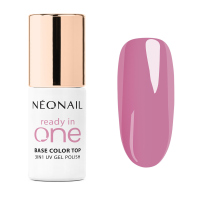 NeoNail - Ready In One - Base Color Top - 3in1 UV Gel Polish - Lakier hybrydowy - 7,2 ml - 12880-7 - One Pink Spark 10 - 12880-7 - One Pink Spark 10
