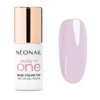NeoNail - Ready In One - Base Color Top - 3in1 UV Gel Polish - Lakier hybrydowy - 7,2 ml - 12879-7 - One Pastel Lilac 09 - 12879-7 - One Pastel Lilac 09
