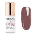 NeoNail - Ready In One - Base Color Top - 3in1 UV Gel Polish - Lakier hybrydowy - 7,2 ml - 12877-7 - One Mocha Brown 07 - 12877-7 - One Mocha Brown 07