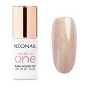 NeoNail - Ready In One - Base Color Top - 3in1 UV Gel Polish - Lakier hybrydowy - 7,2 ml - 12871-7 - One Rose Glow 01 - 12871-7 - One Rose Glow 01