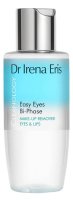 Dr Irena Eris - Cleanology - Easy Eyes Bi-Phase Make-Up Remover - Dwufazowy płyn do demakijażu oczu i ust - 125 ml 