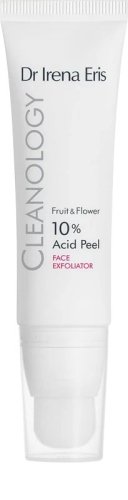Dr Irena Eris - Cleanology - Fruit & Flower 10% Acid Peel Face Exfoliator - Złuszczający peeling kwasowy do twarzy - 50 ml