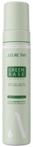 AZURE TAN - Green Base - Self Tan Mousse - Body Self-Tanning Mousse - 200 ml