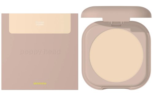 Poppy Head - Skinivine Pressed Powder - Blur-Effect Pressed Setting Powder - 6.5 g