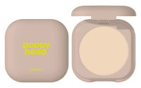 Poppy Head - Skinivine Pressed Powder - Blur-Effect Pressed Setting Powder - 6.5 g - 01 Barely - 01 Barely
