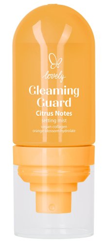 Lovely - Gleaming Guard Setting Mist - Rozświetlająca mgiełka utrwalająca makijaż - Citrus Notes - 60 ml