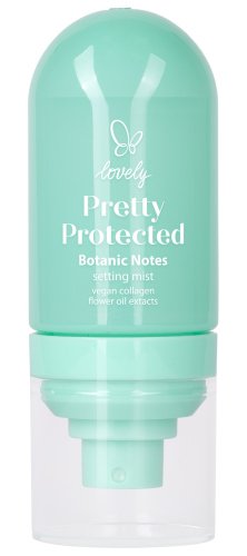 Lovely - Pretty Protected Setting Mist - Mgiełka utrwalająca makijaż - Botanic Notes - 60 ml
