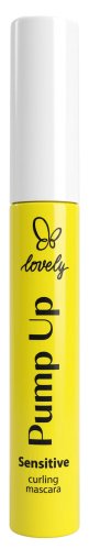 Lovely - Pump Up Curling Sensitive Mascara - Podkręcający tusz dla wrażliwych oczu - Czarny - 8 g   