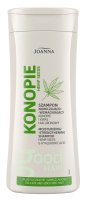 Joanna - Konopie - Moisturizing-Strengthening Shampoo - Nawilżająco-wzmacniający szampon do włosów - Włosy delikatne i uwrażliwione - 200 ml