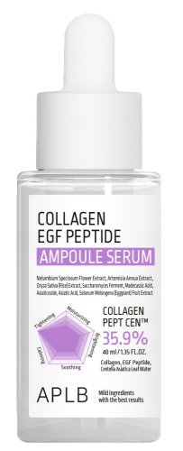APLB - Collagen EGF Peptide Ampoule Serum - Hydrating and Firming Face Serum - 40 ml