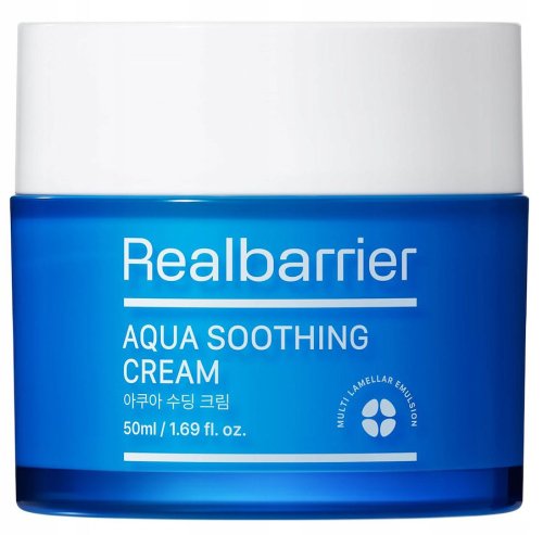 Real Barrier - Aqua Soothing Cream - Hydrating Soothing Face Cream - 50 ml