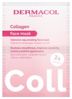Dermacol - Collagen+ Intensive Rejuvenating Mask - Intensywnie odmładzająca maseczka do twarzy - 2 x 8 ml