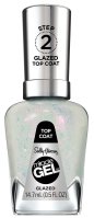 Sally Hansen - MIRACLE GEL - Glazed Top Coat - Nail Top Coat - 108 - 14.7 ml