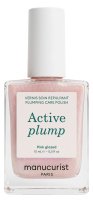 Manucurist - Active Plump - Pielęgnacyjny lakier do paznokci z kolagenem - Pink Glazed - 15 ml