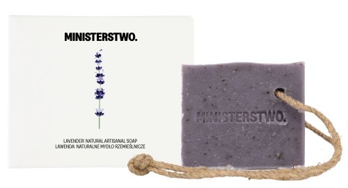 MINISTERSTWO - Naturalne mydło rzemieślnicze - Lawenda - 100 g