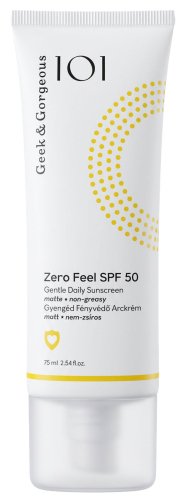 Geek & Gorgeous - 101 - Zero Feel SPF50 PA++++ - Crema viso solare - 75 ml