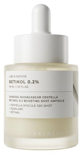SKIN1004 - Madagascar Centella - Retinol 0.2% Boosting Shot Ampoule - Przeciwzmarszczkowa ampułka do twarzy z retinolem - 30 ml