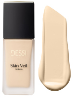 DESSI - Skin Veil Foundation - Satin Face Foundation - SPF25 - 30 ml - 2.5 Ivory Nude - 2.5 Ivory Nude