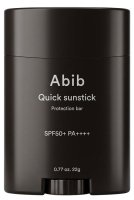 Abib - Quick Sunstick Protection Bar SPF50+ PA++++ - Sztyft przeciwsłoneczny do twarzy - 22 g