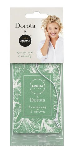  AROMA HOME & Dorota - Zawieszka zapachowa - Tymianek z oliwką - 1 szt 