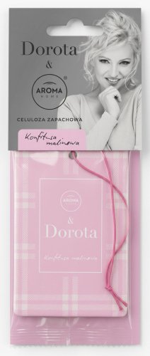  AROMA HOME & Dorota - Zawieszka zapachowa - Konfitura malinowa - 1 szt 