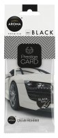 AROMA CAR - Zawieszka do samochodu - PRESTIGE CARD - BLACK - 1 szt