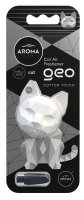 AROMA CAR - Odświeżacz do samochodu - GEO CAT 3D - Cotton Touch - 1 szt