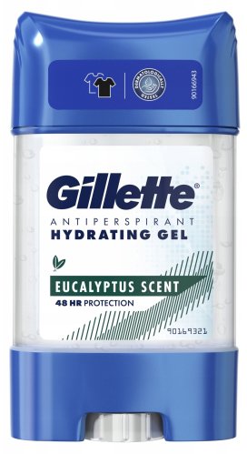 Gillette - Antiperspirant Hydrating Gel - Eucalyptus Scent - Antyperspirant w żelu dla mężczyzn - 70 ml