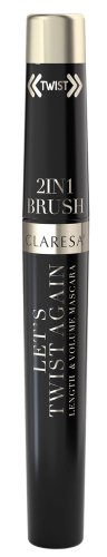 CLARESA - Let's Twist Again - Length & Volume Mascara - Wydłużająco-pogrubiający tusz do rzęs - 7 g