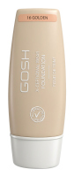 GOSH - X-CEPTIONAL WEAR FOUNDATION - Podkład do twarzy - 30 ml - 16 GOLDEN - 16 GOLDEN