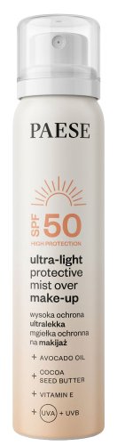 Paese - Ultra-Light Protective Mist Over Make-Up - Ochronna mgiełka na makijaż SPF50 - 75 ml