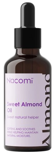 Nacomi - Sweet Almond Oil - 100% Natural Sweet Almond Oil - 50 ml