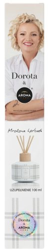AROMA HOME & Dorota - Patyczki zapachowe - Mrożona herbata - Uzupełnienie - 100ml