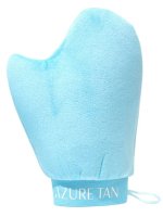 AZURE TAN - Streak-Free Tanning Applicator Mitt - Rękawica do aplikacji samoopalacza - Niebieska