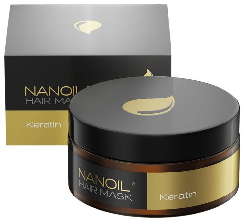 NANOIL - Keratin Hair Mask - Maska do włosów z keratyną - 300 ml