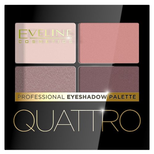 Eveline Cosmetics - QUATTRO - Professional Eyeshadow Palette - 7.2 g