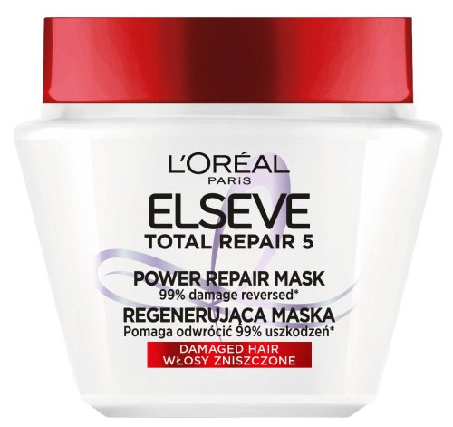 L'Oréal - ELSEVE - Total Repair 5 - Maska intensywnie regenerująca do włosów zniszczonych - 300 ml