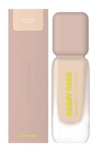 Poppy Head - Seams Right Second Skin Foundation - Podkład do twarzy - 38 g
