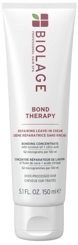 BIOLAGE - BOND THERAPY - Repairing Leave-In Cream - Smoothing Hair Cream - No Rinse - 150 ml
