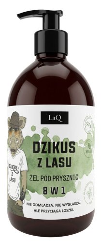 LaQ - Dzikus z Lasu - Żel pod prysznic dla mężczyzn 8w1 - 500 ml