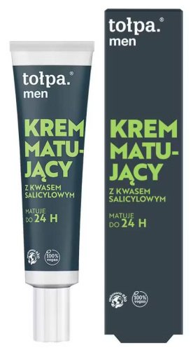 Tołpa - Men - Matujący krem do twarzy z kwasem salicylowym - 40 ml